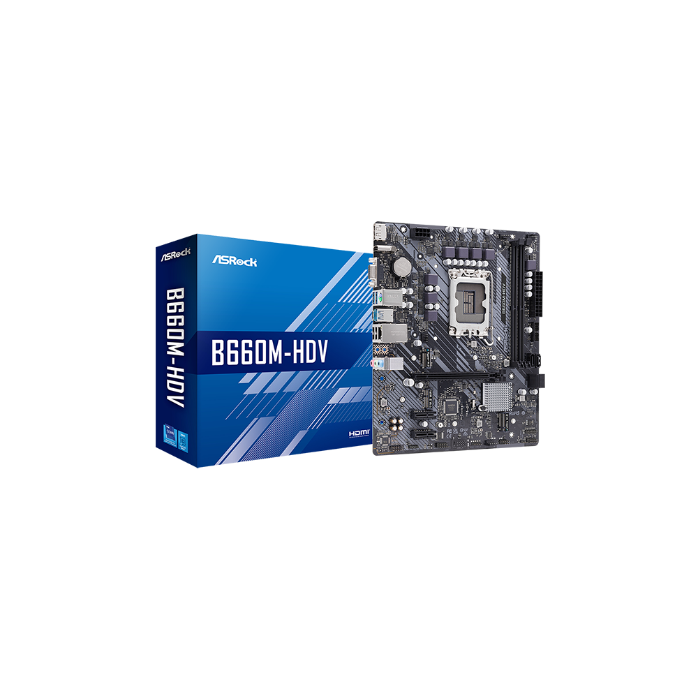 Carte Mère Asrock B660M-HDV DDR4