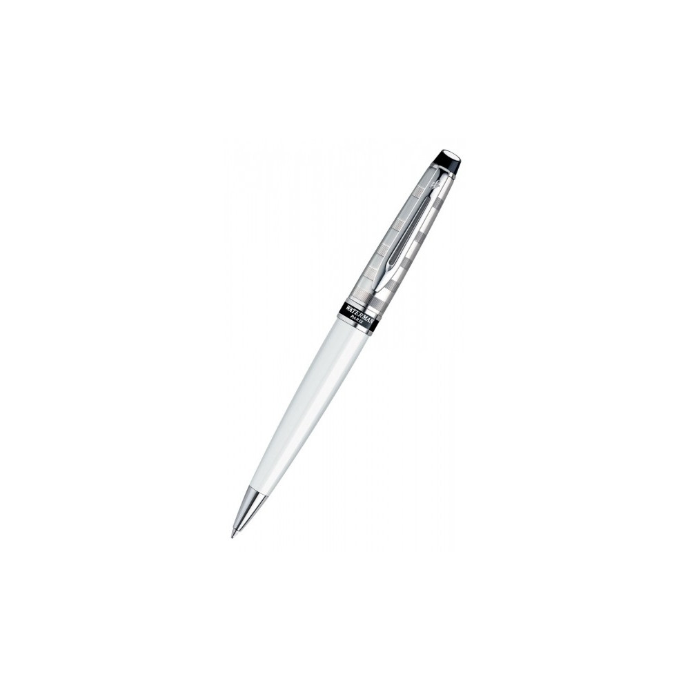 Stylo à Bille Waterman Expert Deluxe Métal Blanc