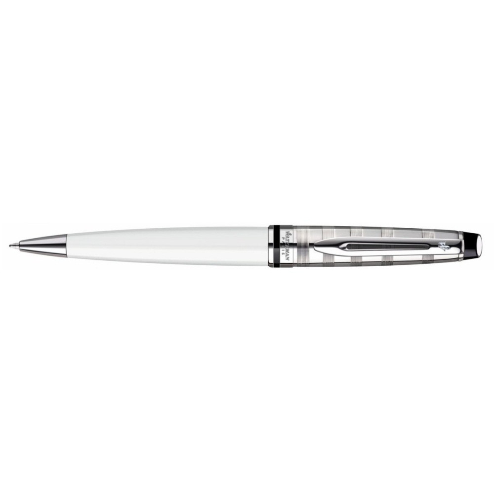 Stylo à Bille Waterman Expert Deluxe Métal Blanc
