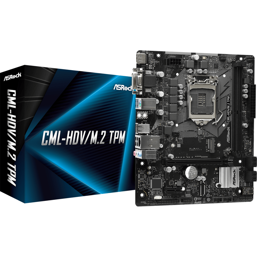 Carte Mère ASRock CML-HDV/M.2 TPM