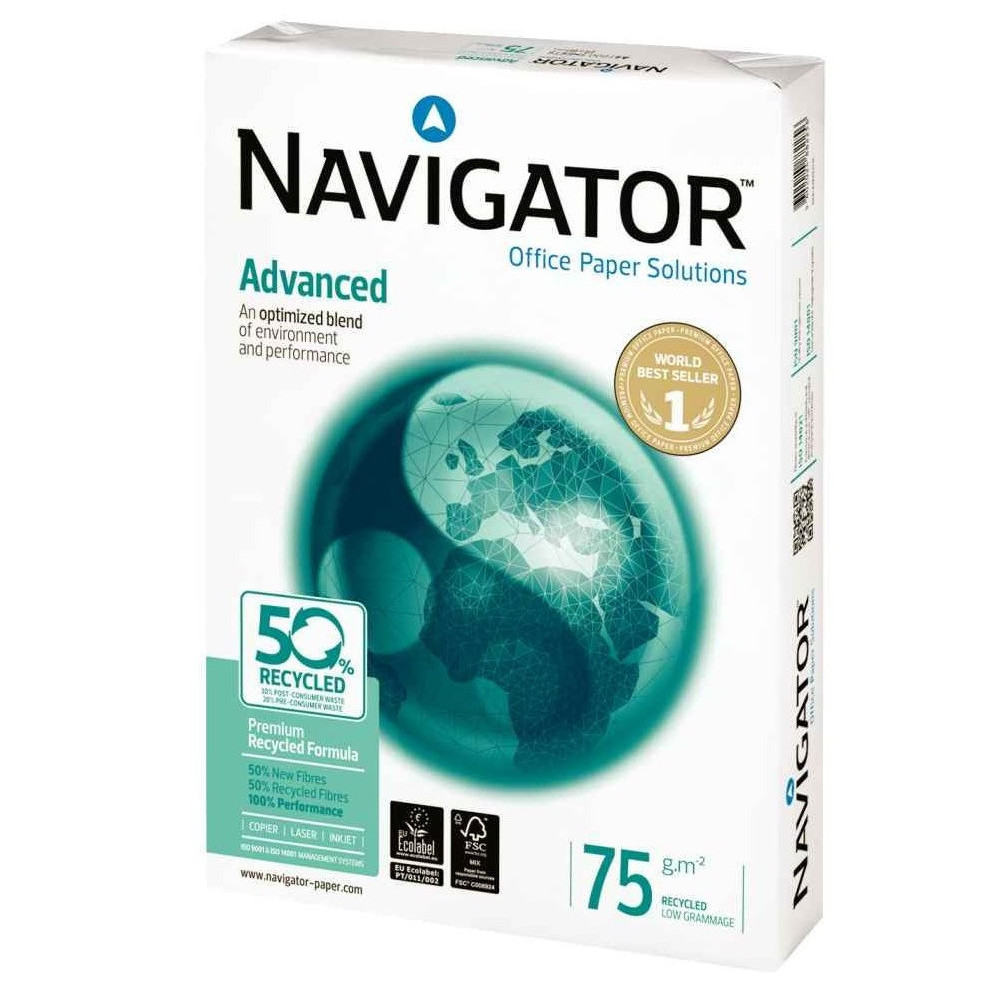 Rame papier Navigator A4 75g/m² / Extra Blanc