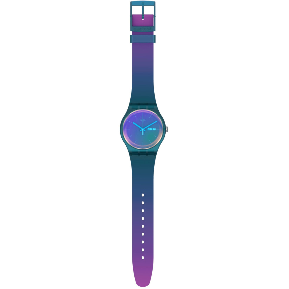 MONTRE MIXTE SWATCH FADE TO PINK SO29N707