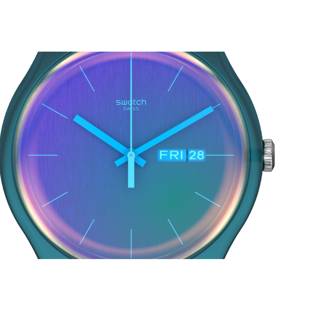 MONTRE MIXTE SWATCH FADE TO PINK SO29N707