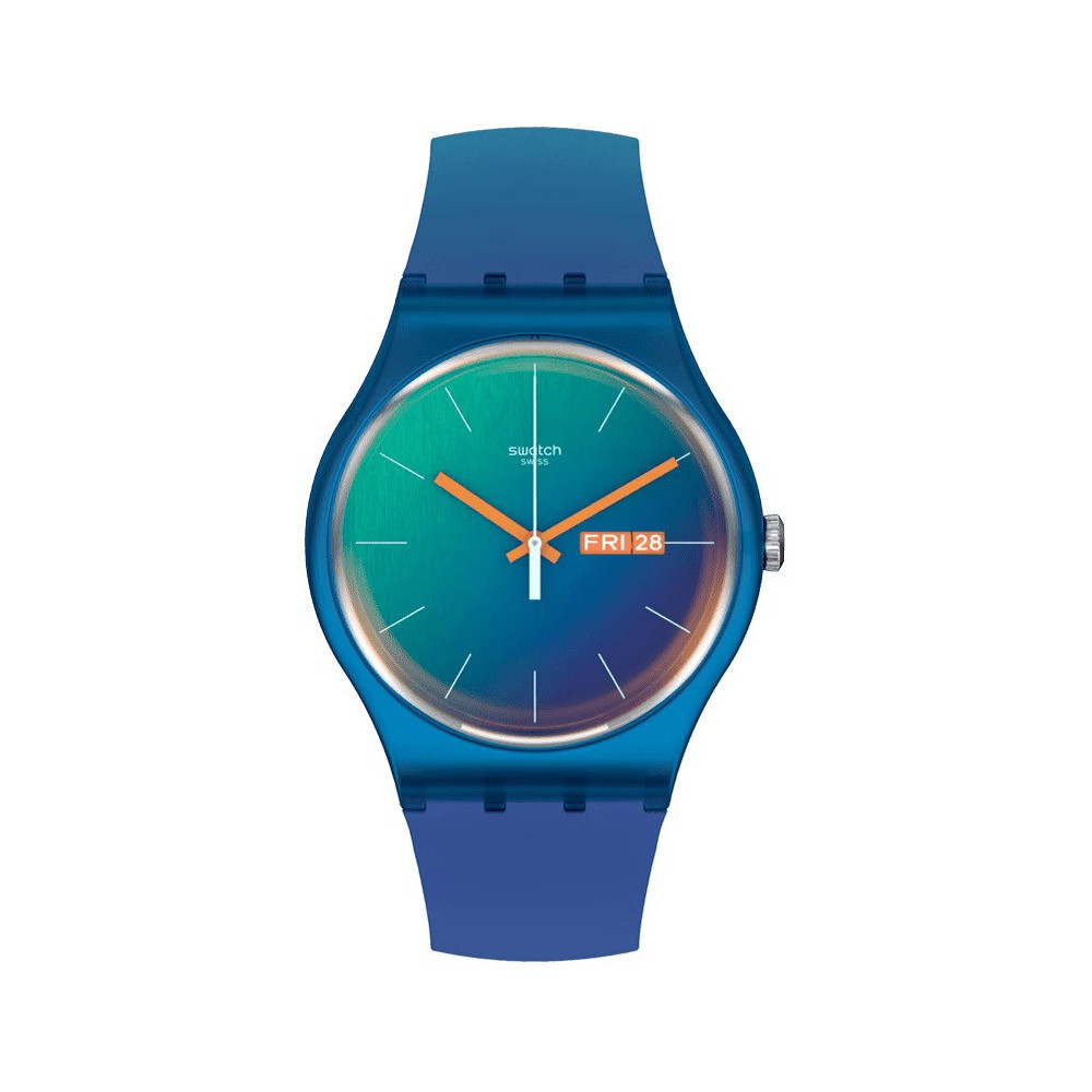 MONTRE MIXTE SWATCH FADE TO TEAL SO29N708