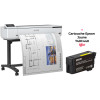 Traceur Epson SC-T5100 AVEC STAND + Cartouche Epson Jaune T40C440 Offert