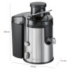 Centrifugeuse de Fruits et Légumes CLATRONIC 1.5L / 400W / Noir & Inox