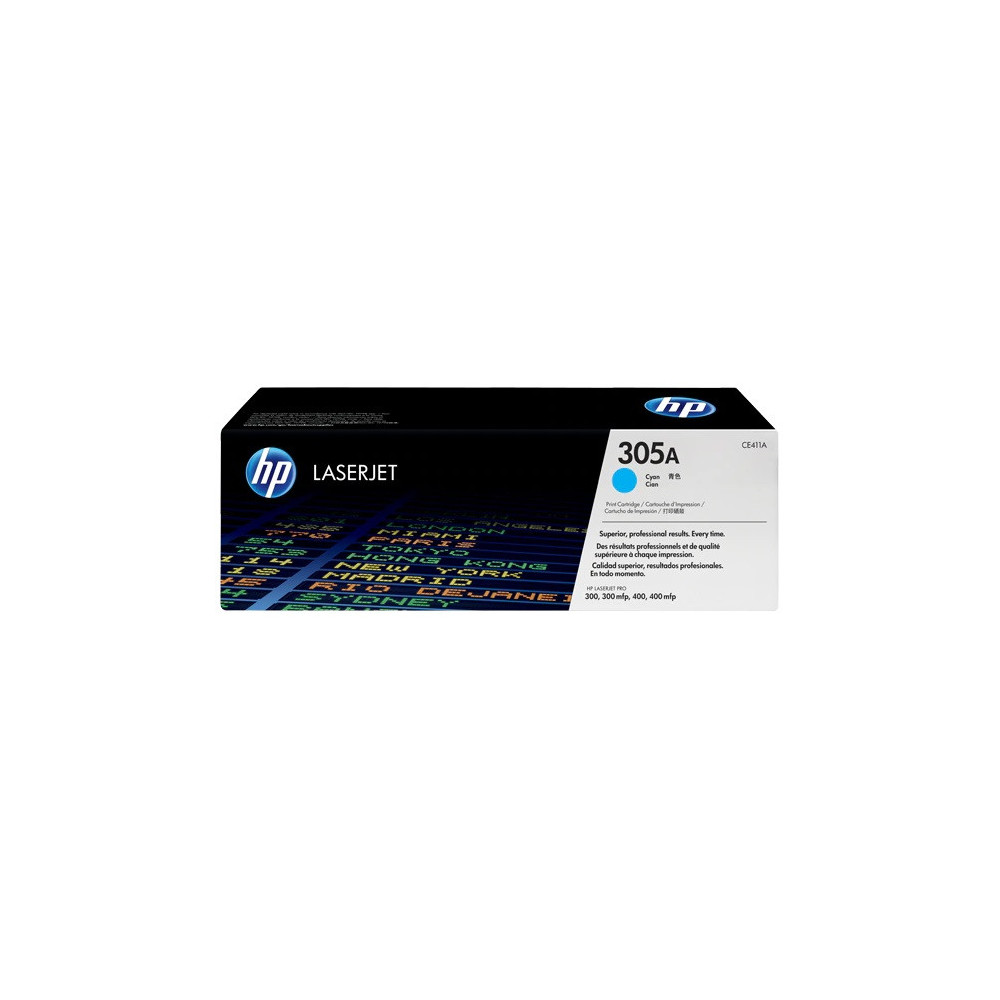 Toner HP Laser 305A Cyan