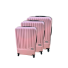 Set de 3 Valises à roulettes SilverCrest / Rose