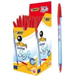 BIC Cristal Original - Stylos-Bille Pointe Fine (0,8 mm) - Certifiés NF  Environnement - Noir, Boîte de 50 : : Fournitures de bureau