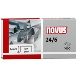 Agrafes Novus 24/6 DIN