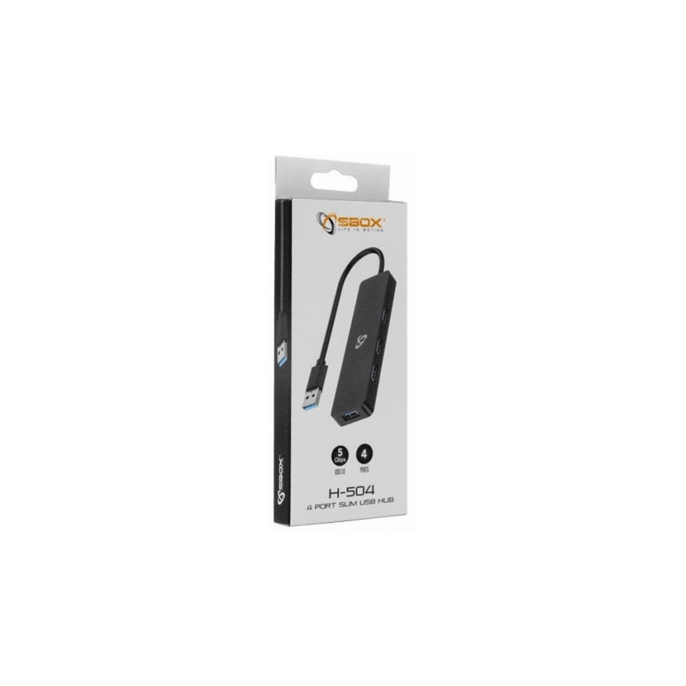 Hub USB 4 ports SBOX H-504