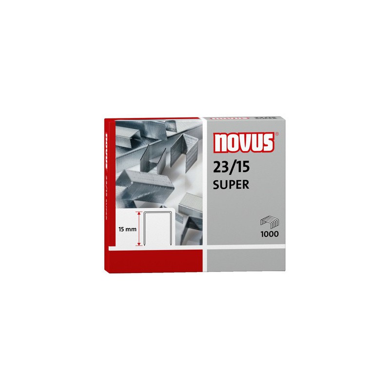 Agrafes Novus 23/15 SUPER