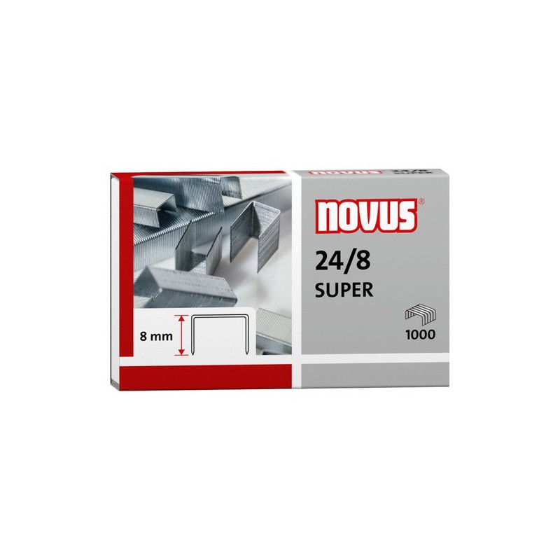 Agrafes Novus 24/8 SUPER