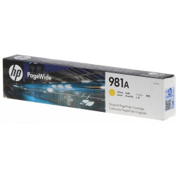 Cartouche HP PageWide Original 981A / Jaune