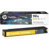 Cartouche HP PageWide Original 981A / Jaune