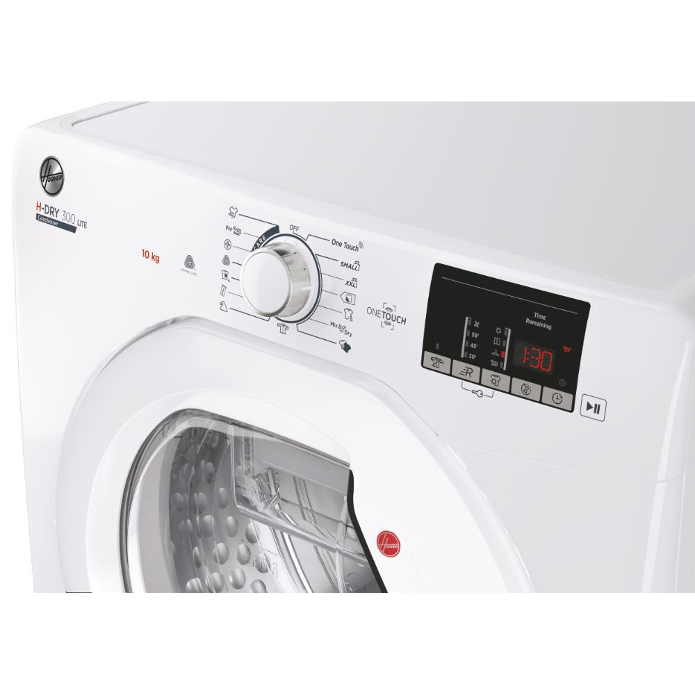 Sèche linge Hoover 10 Kg / Blanc / HLEC10DE-80