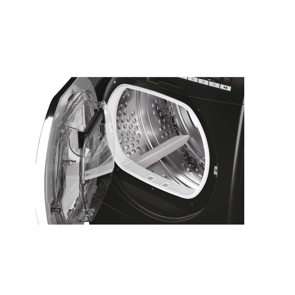 Sèche linge Hoover HLEC10TCEB-80 / 10 Kg / Noir