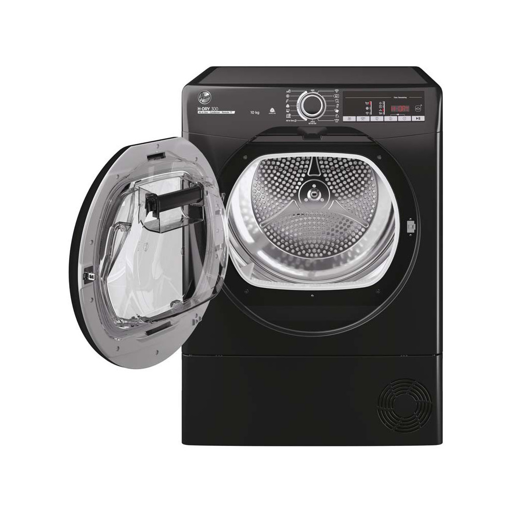 Sèche linge Hoover HLEC10TCEB-80 / 10 Kg / Noir