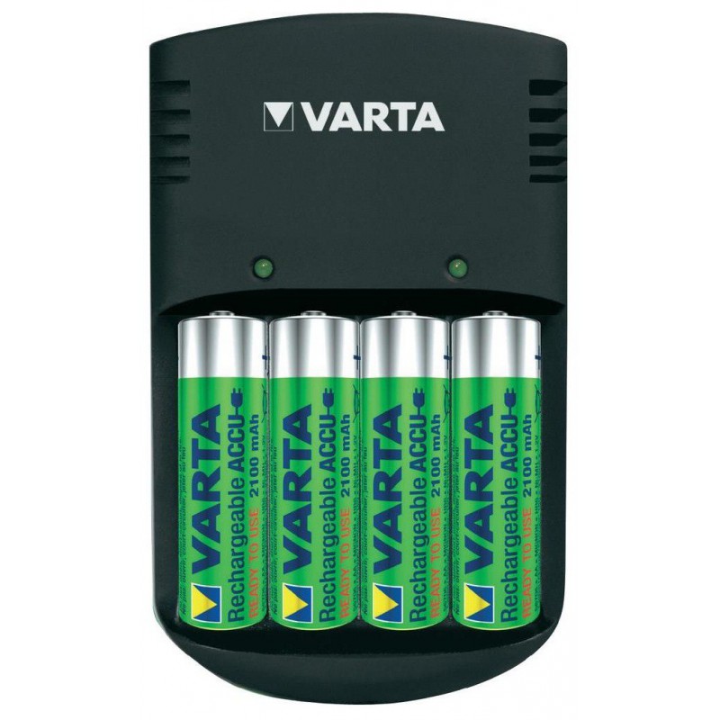Chargeur Piles Varta+ 4 Piles AA Rechargeable