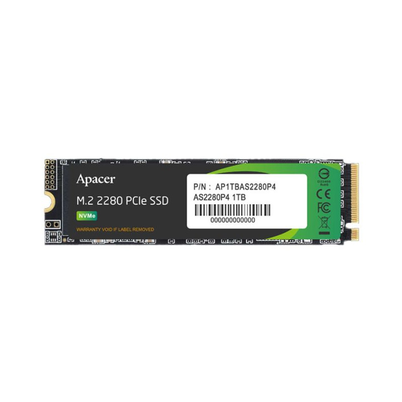 Disque dur Interne APACER AS2280P4 SSD NVMe M.2 / 1 To