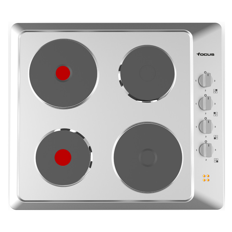 Plaque de cuisson Focus F.814X / 60 cm / Inox