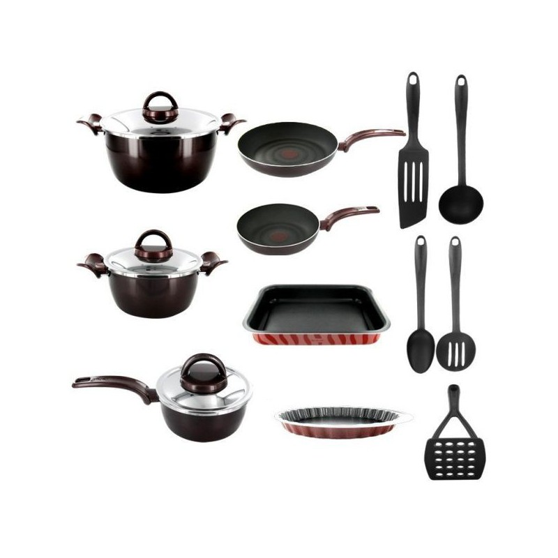 SET 15 Pièces Sensorielle Tefal