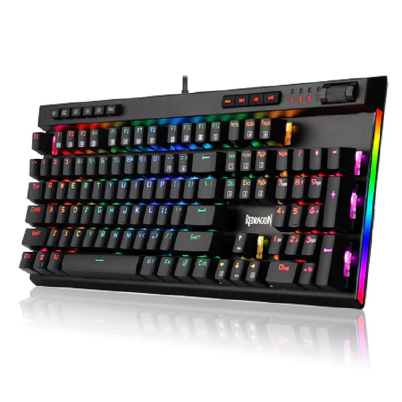 Clavier Gamer - REDRAGON KUMARA MECANIQUE K552 RGB BLUE SWITCH