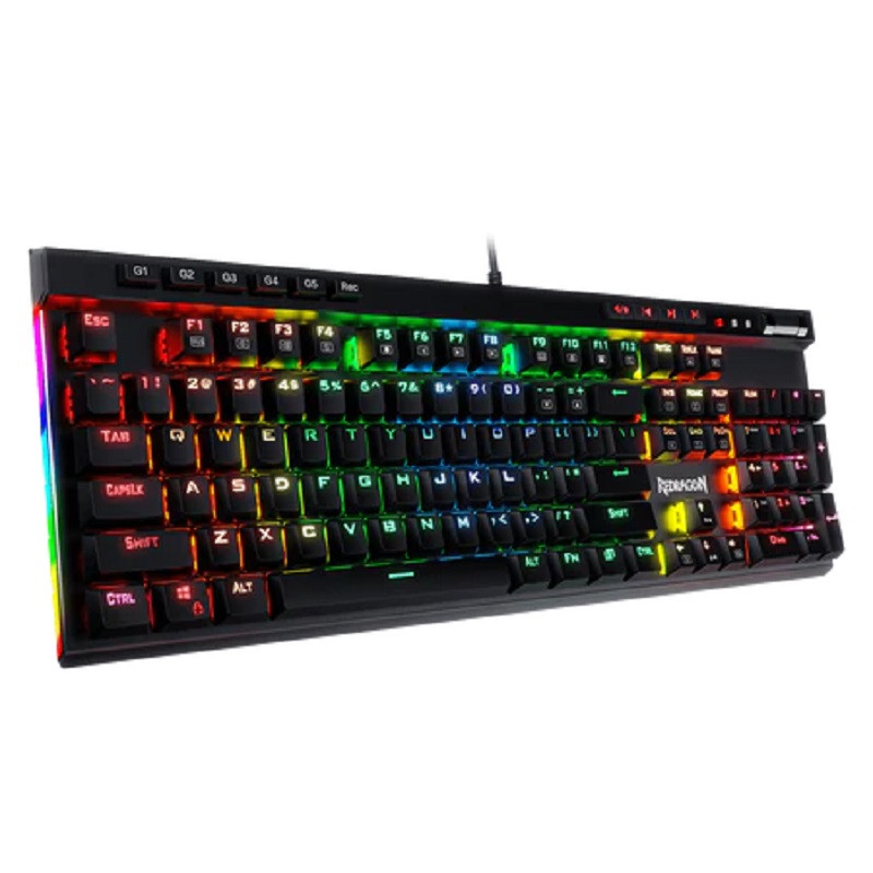 Clavier Mécanique AZERTY Gaming Redragon VATA K580 Full RGB Brown Switch