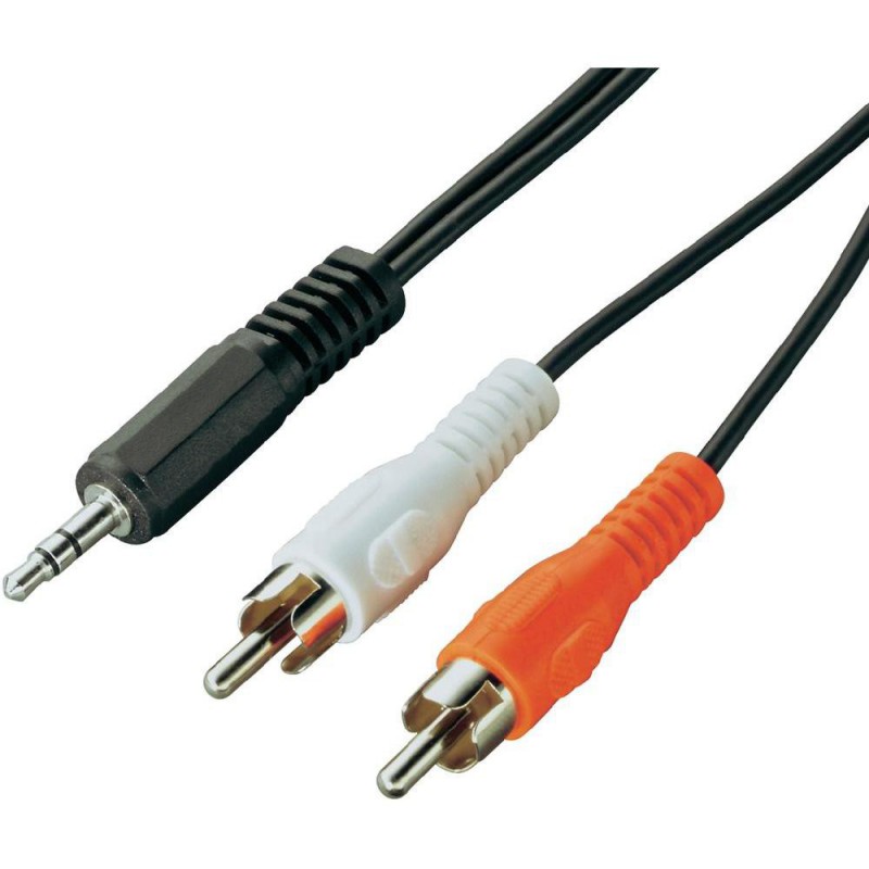 Câble Audio 2 RCA Vers Jack 5M