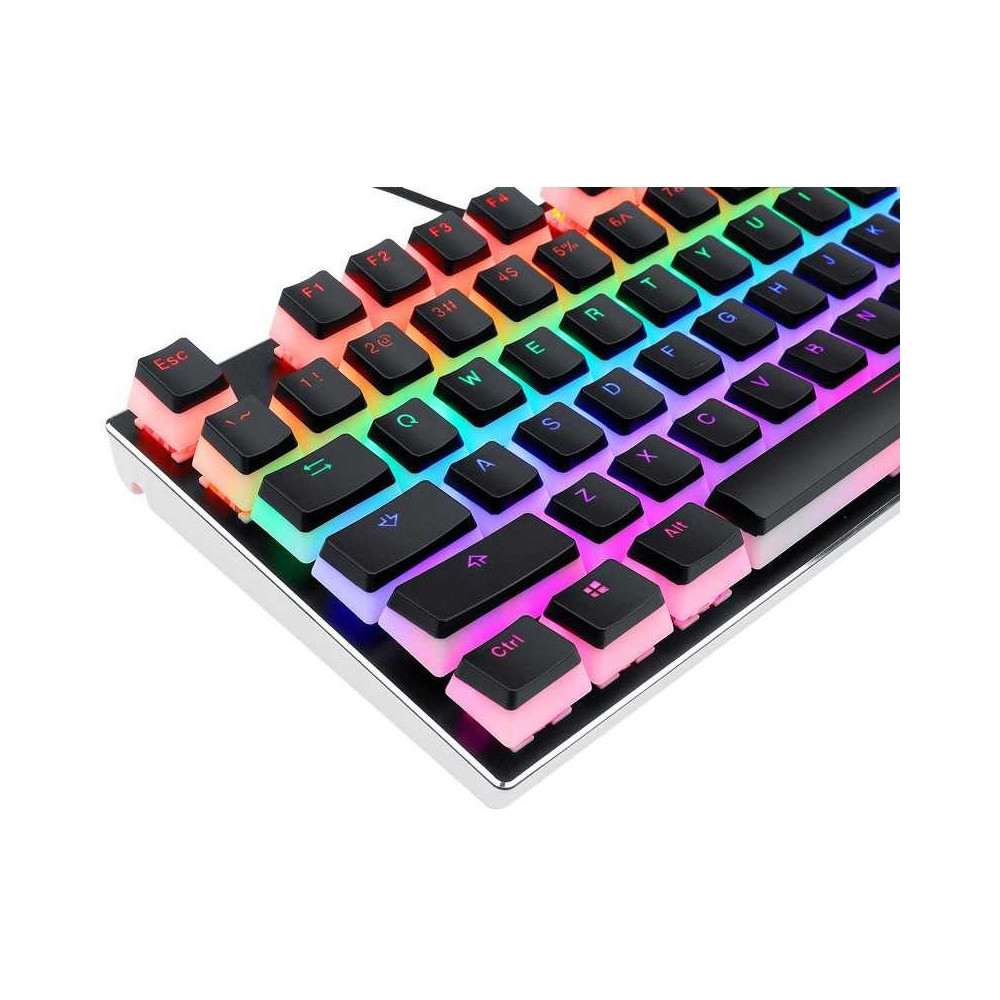Touche Clavier Gaming Mécanique REDRAGON SCARAB A130 / RGB / Noir