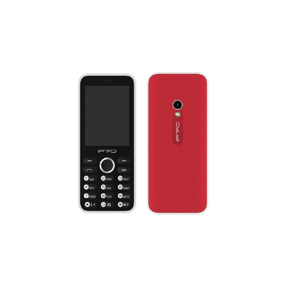 Téléphone Portable IPRO A29 / Double SIM / Noir & Rouge
