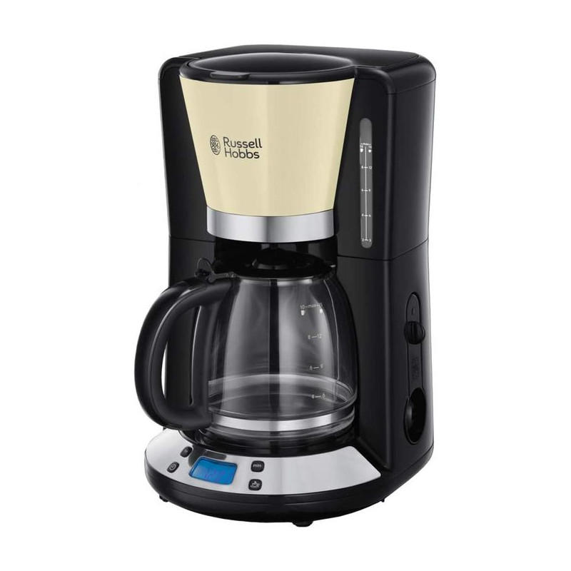 Cafetière Programmable Crème RUSSELL HOBBS 24033-56 / 1100W / 1.25L