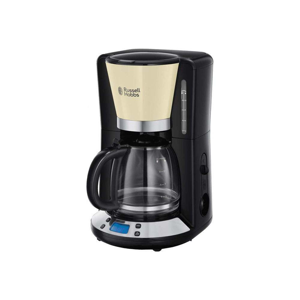 Cafetière Programmable Crème RUSSELL HOBBS 24033-56 / 1100W / 1.25L