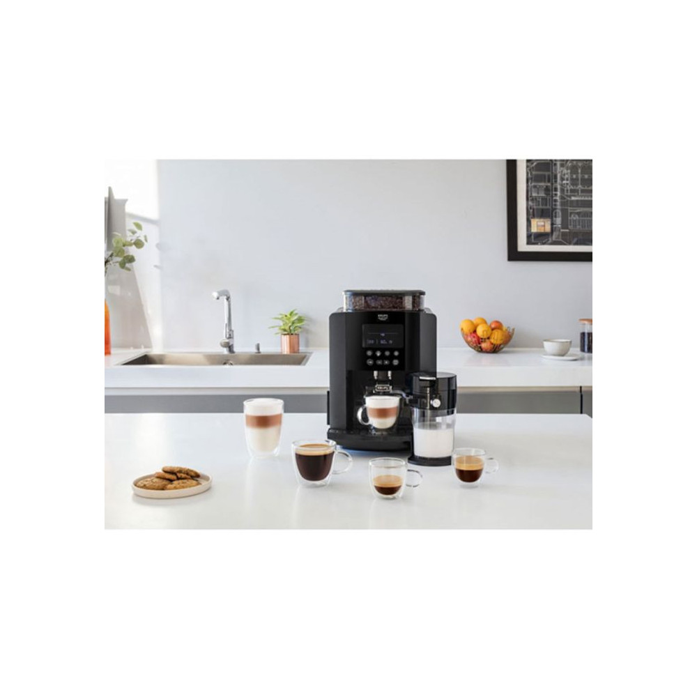 Machine à café Expresso Krups Arabica Latte EA819N10 / Noir
