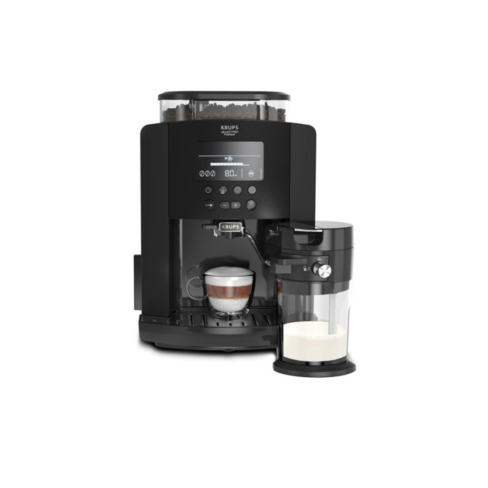 Machine à café Expresso Krups Arabica Latte EA819N10 / Noir