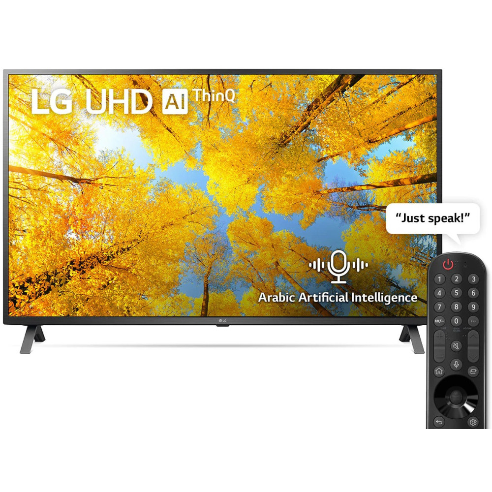 TV LG UHD 4K 50" UQ75006 Smart TV avec AI ThinQ