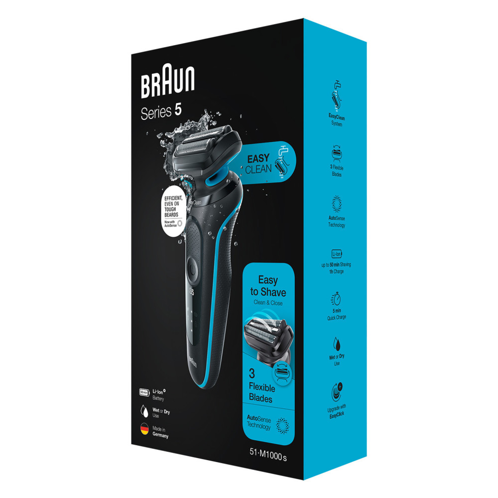 Rasoir Rechargeable BRAUN Series 5 WET & DRY