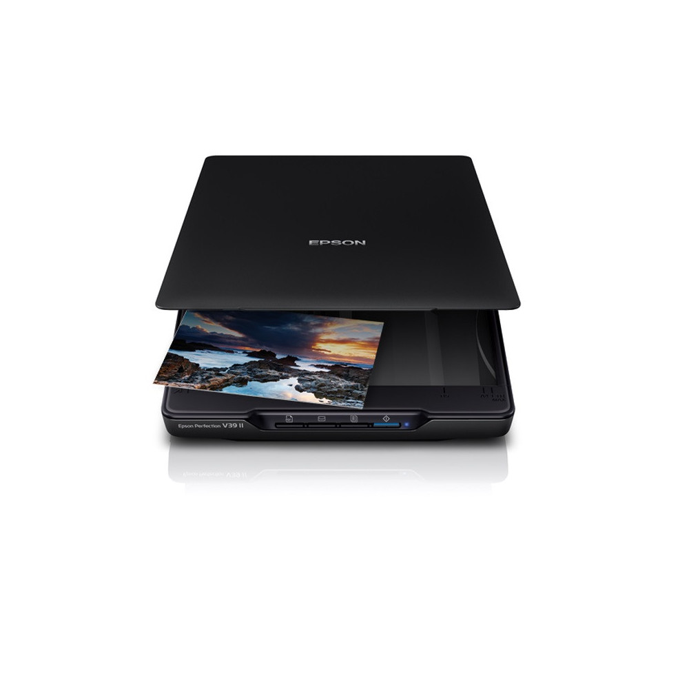 SCANNER EPSON DE PHOTOS ET DOCUMENTS COULEUR HAUTE VITESSE COMPACT V39II  /  A4