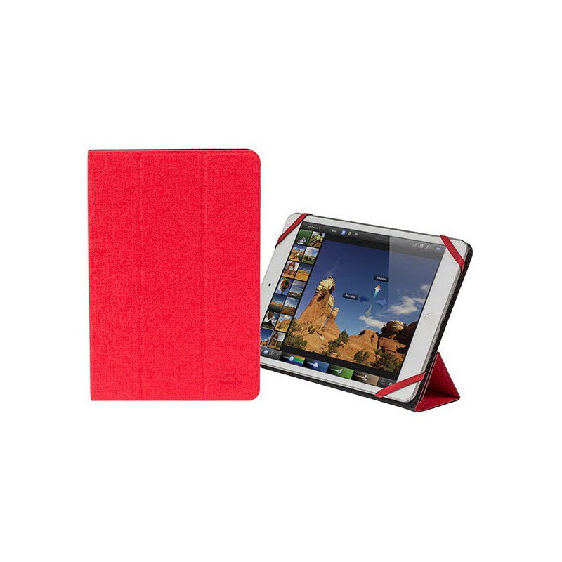 Etui double-face pour tablette 7"-8" Rouge/Noir