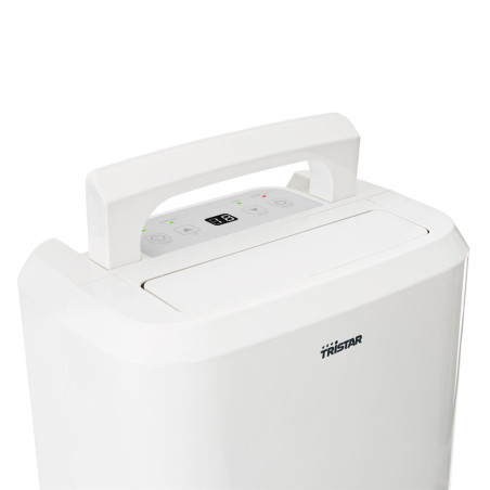 Deumidificatore Tristar AC-5410 - 10 Litri Al Giorno, Serbatoio 2L, Silenzioso, Adatto A Stanze 20 M², Con Spegnimento Automatico E Maniglia