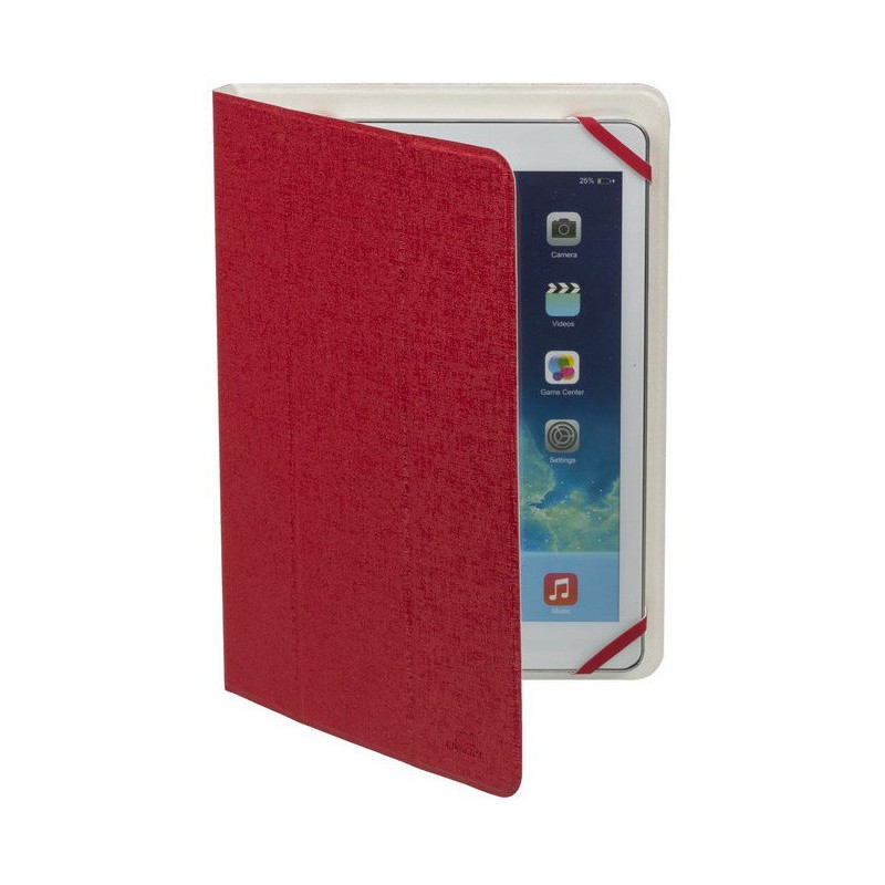 Etui double-face pour tablette 10.1" Blanc/Rouge