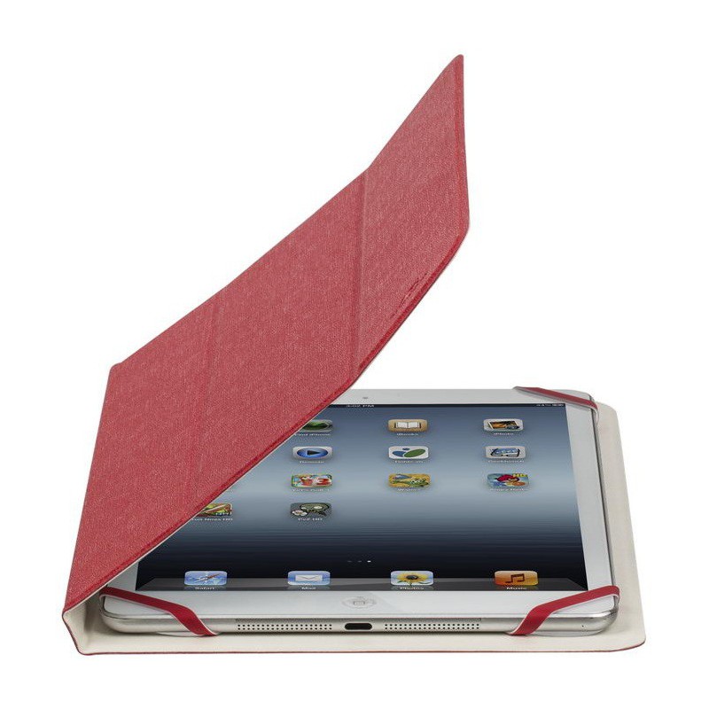 Etui double-face pour tablette 10.1" Blanc/Rouge