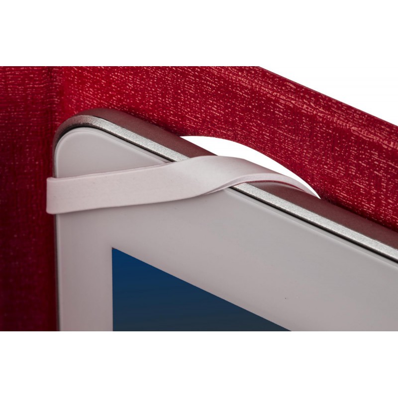 Etui double-face pour tablette 10.1" Blanc/Rouge