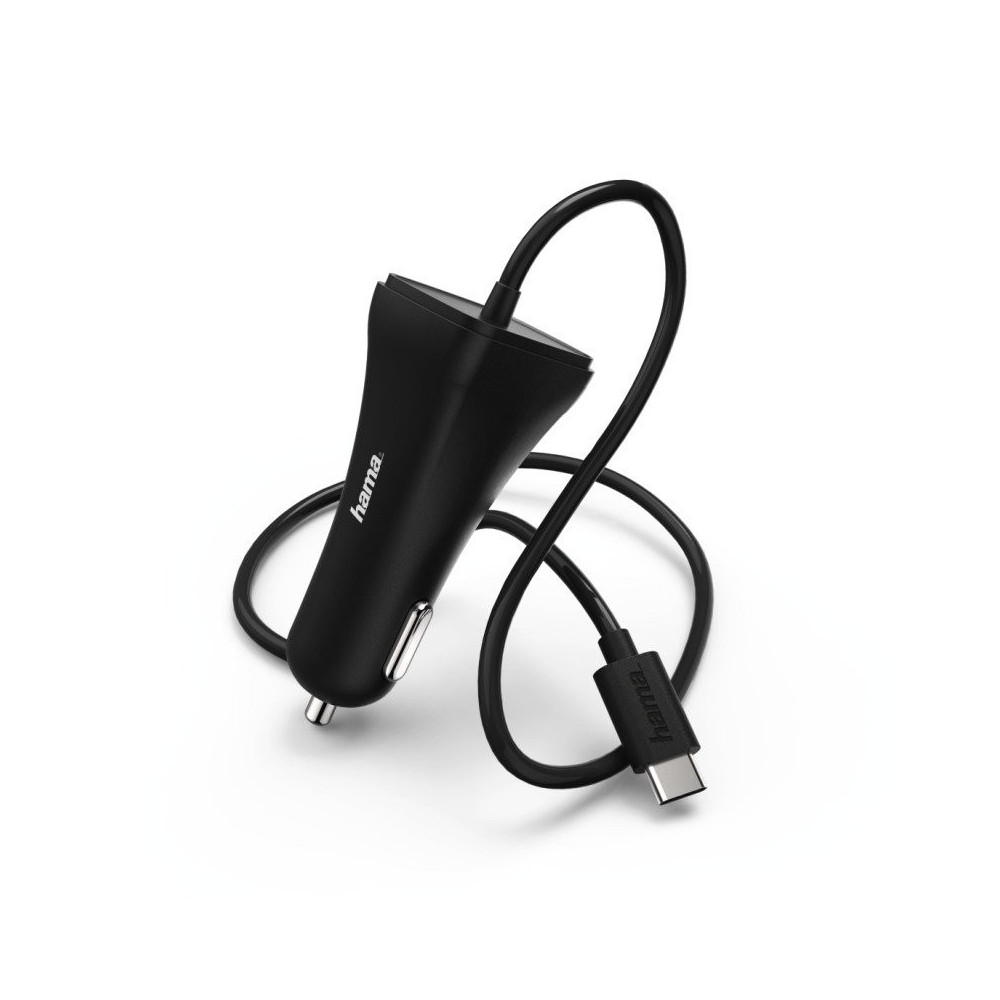 Chargeur Hama USB Type-C pour voiture / 3 A / Noir