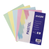 Paquet de 100 Chemise Cartonnée ESSENTIAL Purple 180g / Couleurs Pastel