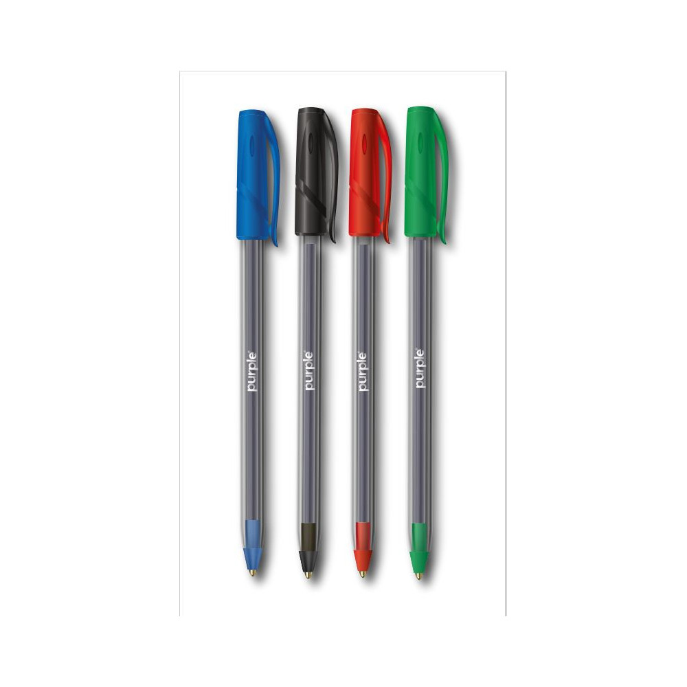 Stylos à Bille Pointe SCRIBE Purple / 1,0 mm / Bleu