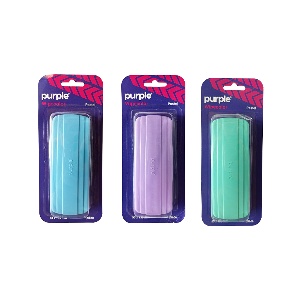Brosse Magnétique Purple pour Tableau + 4 Recharges / Pastel