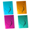 Cahier Piqure WIRO KO 24x 32 / Couverture Plastique / 96 Pages