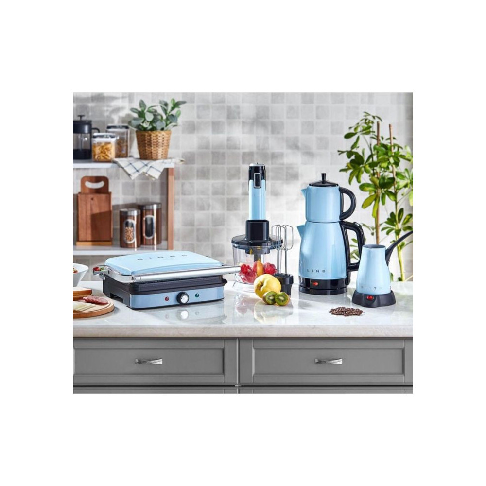 Pack Premium inox Beige SINBO / Bleu