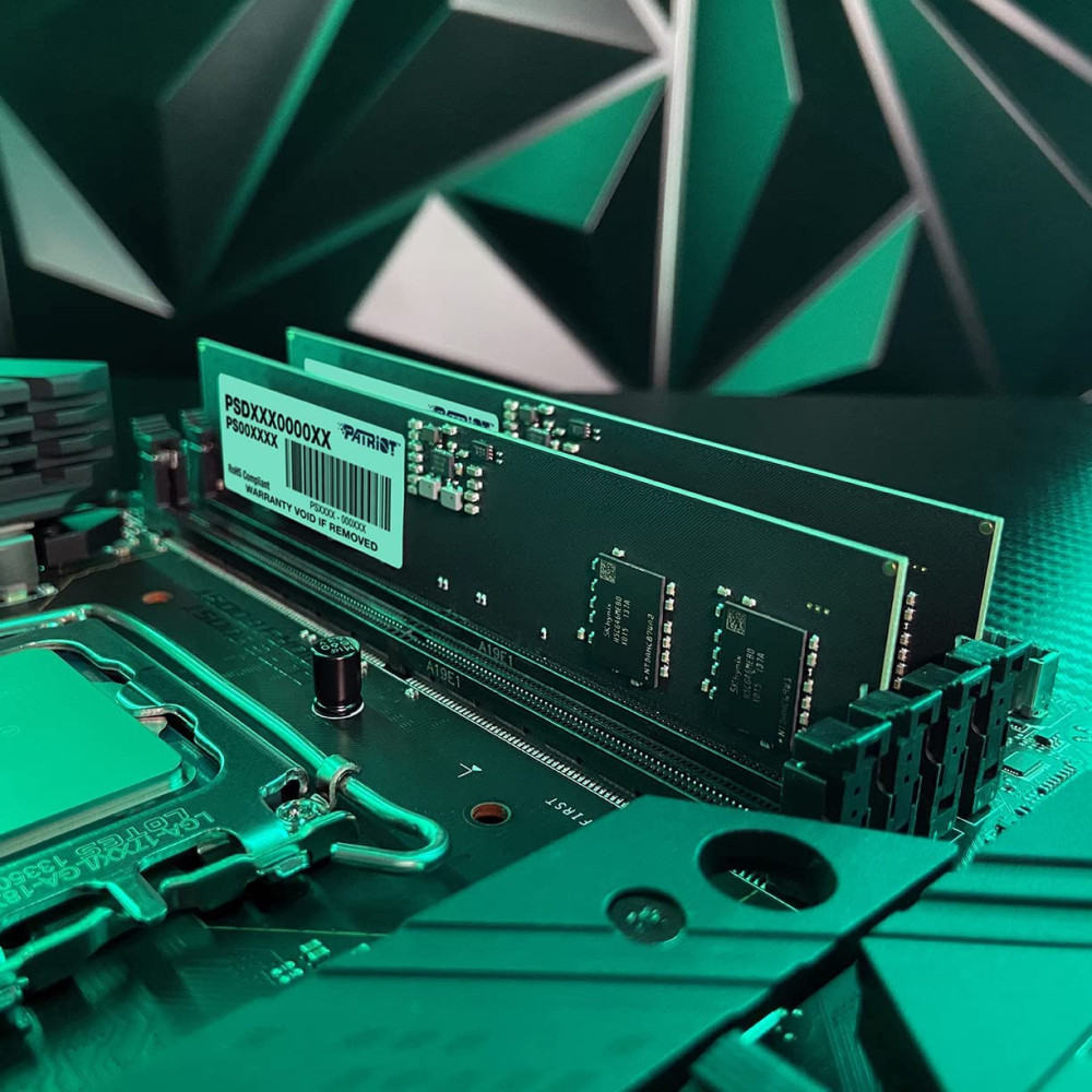 Barette Mémoire Patriot Signature DIMM DDR5 CL42 / 16 Go / 5200MHz